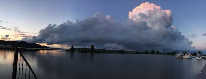 After the Storm - From the Marina