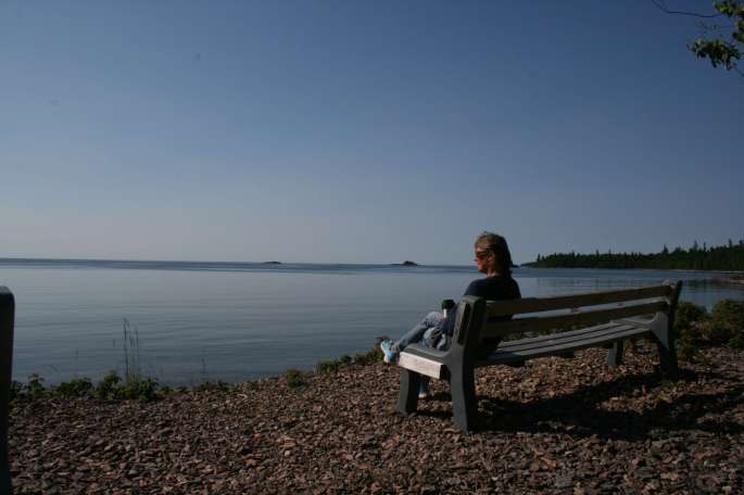 Daylight View Over Lake Superior