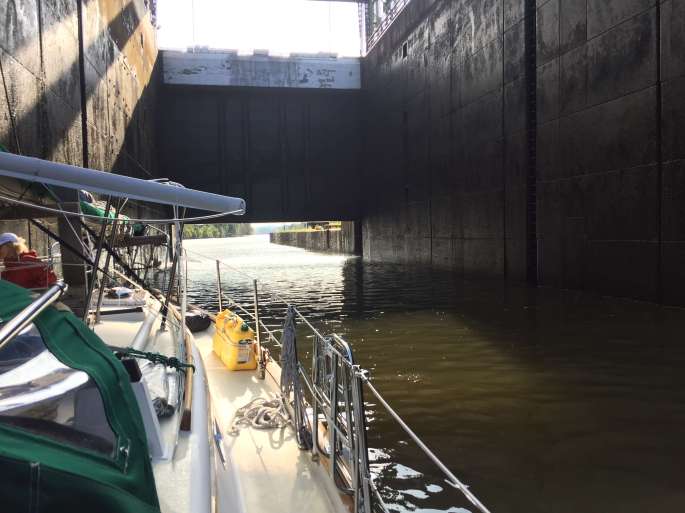 Lock door opening before we exit