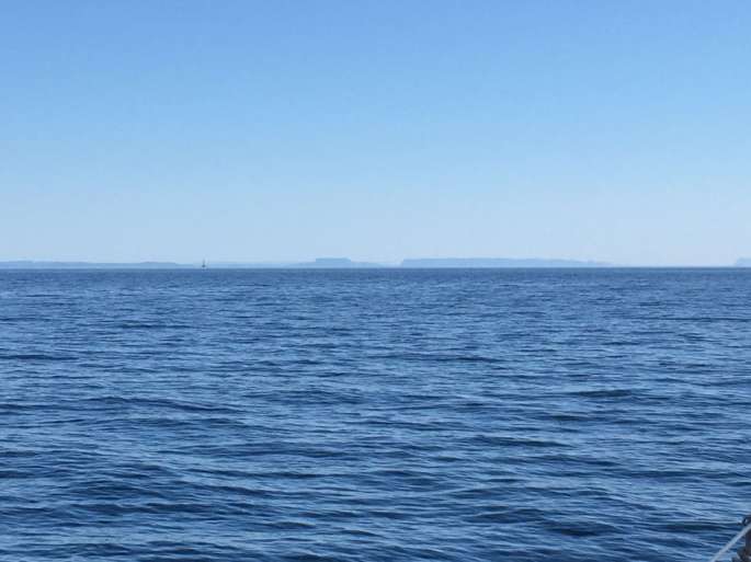 Rock of Ages Light Approaching Isle Royal