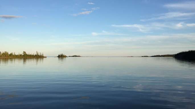 Looking South from Quebec Harbour