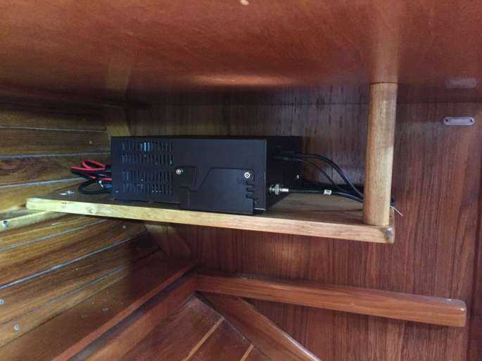 Mounting Shelf Below Nav Desk