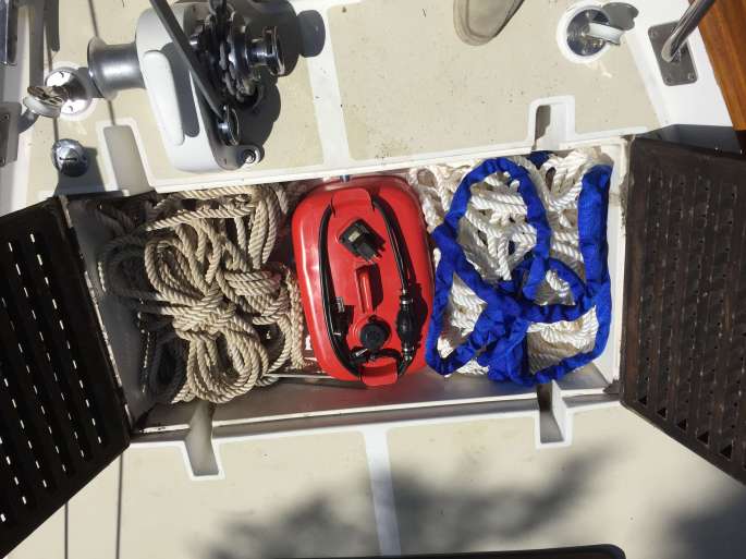 A Neatly Loaded Rode Locker